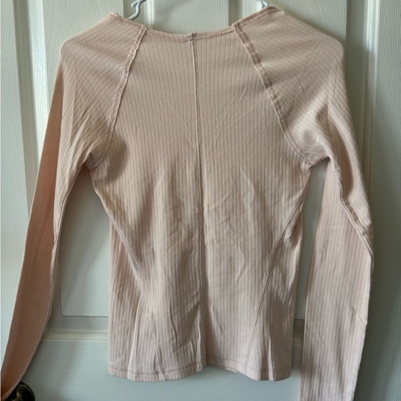 Free People Intimately T, S, Pale Pink, Long Sleeves…NWOT - Picture 8 of 8